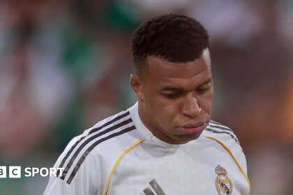 Real striker Mbappe a doubt for El Clasico