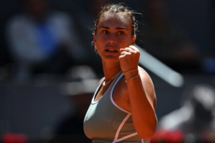 Aryna Sabalenka fights back from set and break down to overcome Naomi Osaka at Madrid Open