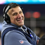 Mike Vrabel returns to Patriots after missing Day 3 of the NFL Draft