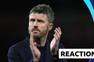 Carrick hails 'big three points' after beating Brentford