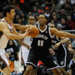 Brooklyn Nets jersey history No. 98 - Jason Collins (2014)