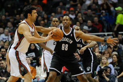 Brooklyn Nets jersey history No. 98 - Jason Collins (2014)