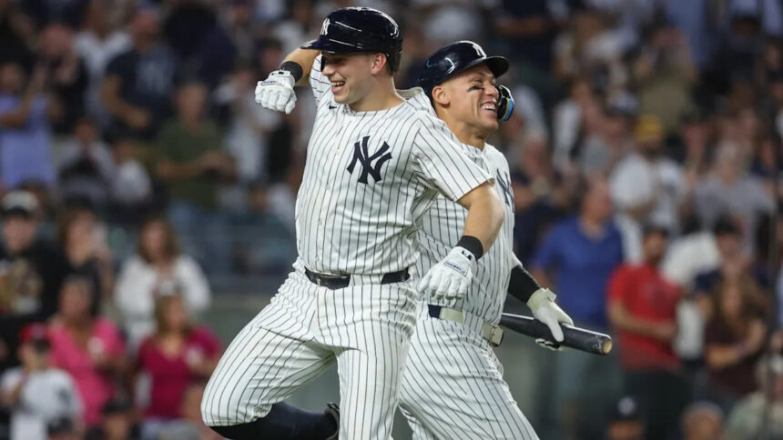 Aaron Judge and Ben Rice match Yankees greats Mickey Mantle and Yogi Berra with powerful starts