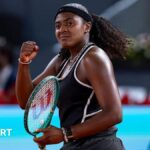 Baptiste saves six match points to stun Sabalenka