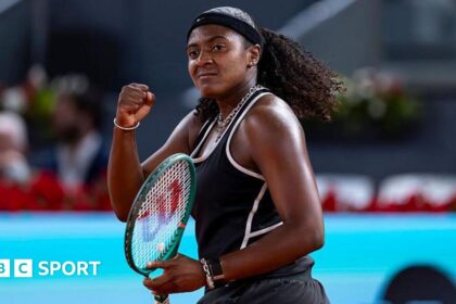 Baptiste saves six match points to stun Sabalenka