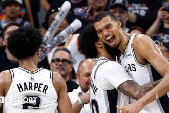 'Superstar' Wembanyama helps Spurs clinch series