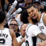 Wembanyama double-double helps Spurs clinch series