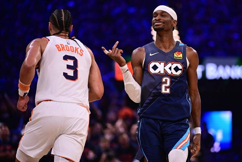 Shai Gilgeous-Alexander takes wild shot at Dillon Brooks after OKC Thunder sweep Phoenix Suns