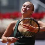 History-making lucky loser Potapova into Madrid semis