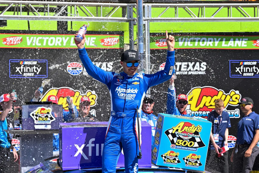 NASCAR purse for O'Reilly Series race at Texas in May 2026