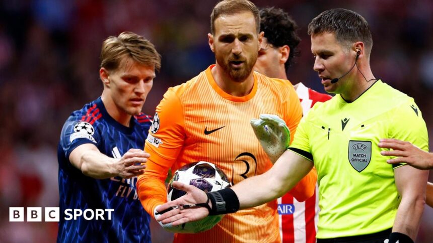 Were Arsenal right to be 'fuming' with refereeing after Atletico draw?