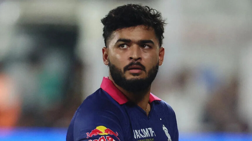 Royals' Parag punished for vaping in dressing room