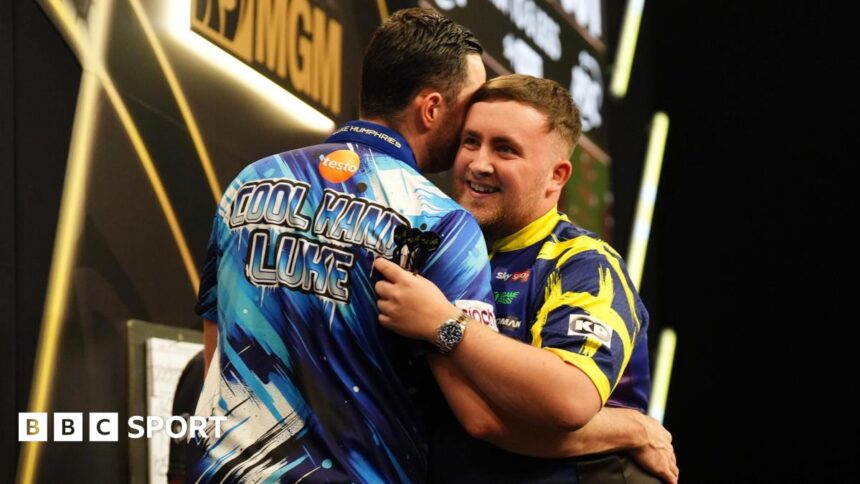 Littler beats Humphries to go top of Premier League