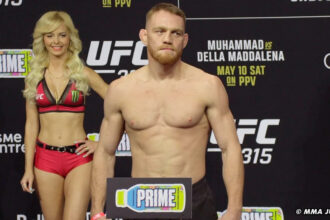 UFC Perth weigh-in results