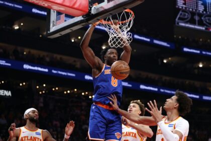 Knicks demolish Hawks to advance in NBA playoffs