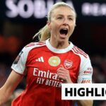 Arsenal hit seven to seal Leicester play-off fate