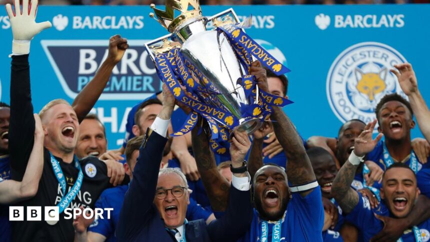 'We got a police escort to Vardy's party' - Leicester's 5,000-1 title win 10 years on