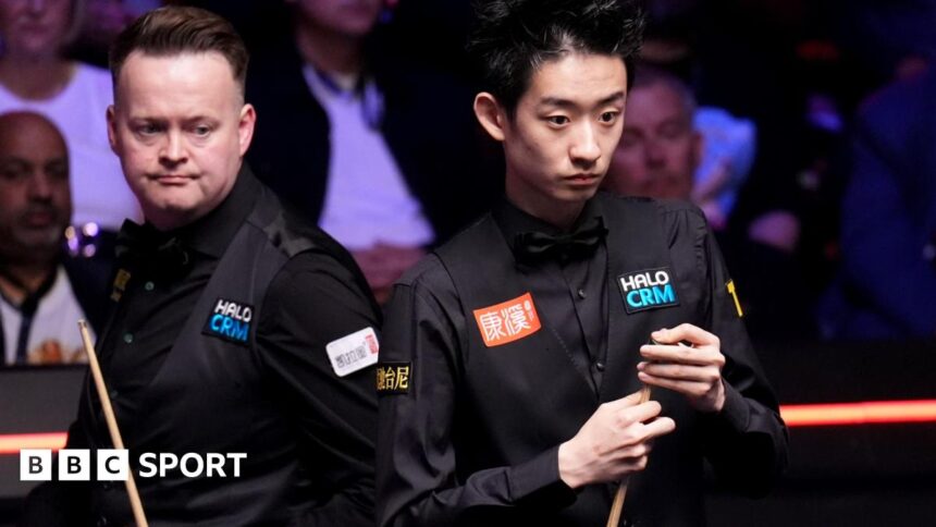 Wu in control of Crucible final against Murphy