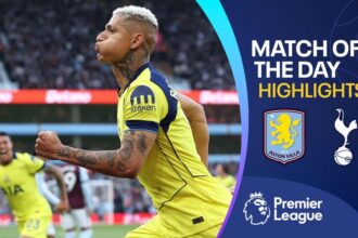 Spurs out of relegation zone with Villa win