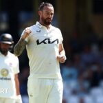 Surrey crush Sussex for first win of the season