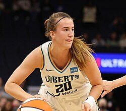 Liberty's Ionescu (ankle) out at least 2 weeks