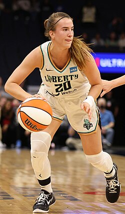 Liberty's Ionescu (ankle) out at least 2 weeks