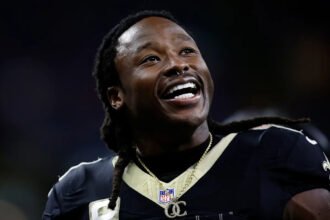 Alvin Kamara talks Saints signing Travis Etienne Jr., hopes for 2026