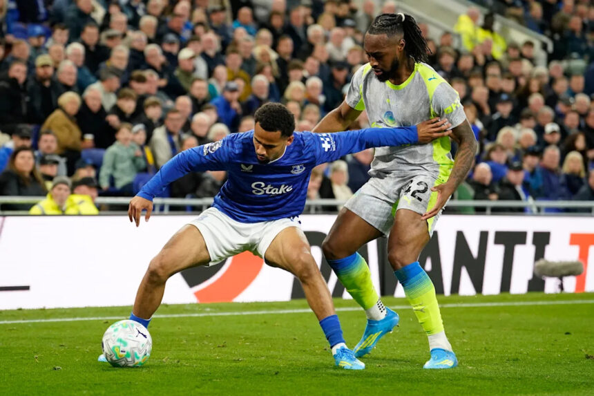 Soccer fan aged 71 arrested at Everton for alleged racist abuse of Manchester City's Semenyo