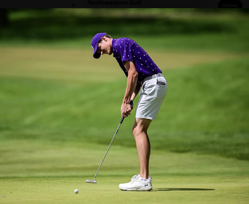 Men’s Golf: Northwestern finishes tied for ninth at the Big Ten Championships