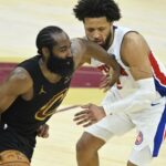 Pistons lead Cavaliers at halftime of Game 1: live score, updates, highlights from 2026 NBA playoffs