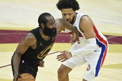 Pistons lead Cavaliers at halftime of Game 1: live score, updates, highlights from 2026 NBA playoffs