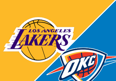 Follow live: Lakers battle Thunder with Game 1 on ...