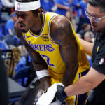 Jarred Vanderbilt will not return to Game 1 between Lakers and Thunder