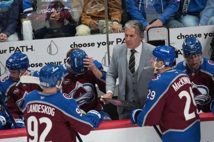 Nathan MacKinnon delivers off big hits, scoring as Avalanche seize a 2-0 edge in series with Wild