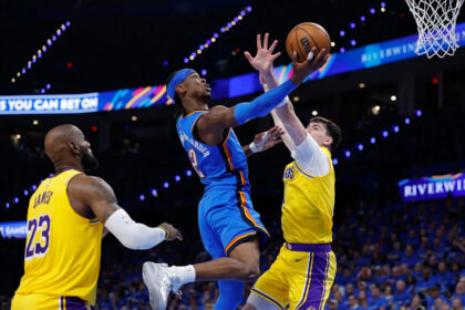 Player grades: Thunder pull away late in 108-90 Game 1 win over Lakers