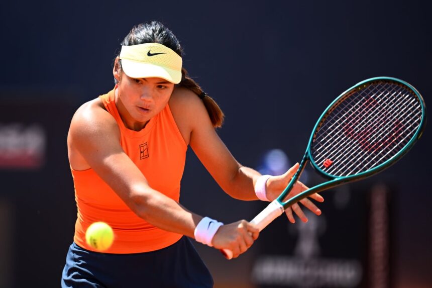 Emma Raducanu withdraws from Italian Open in latest setback