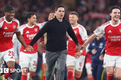 Was Arsenal ecstasy justified or a 'bit too much'?