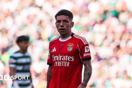 Fifa impose worldwide ban on Benfica's Prestianni
