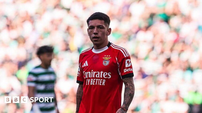 Fifa impose worldwide ban on Benfica's Prestianni