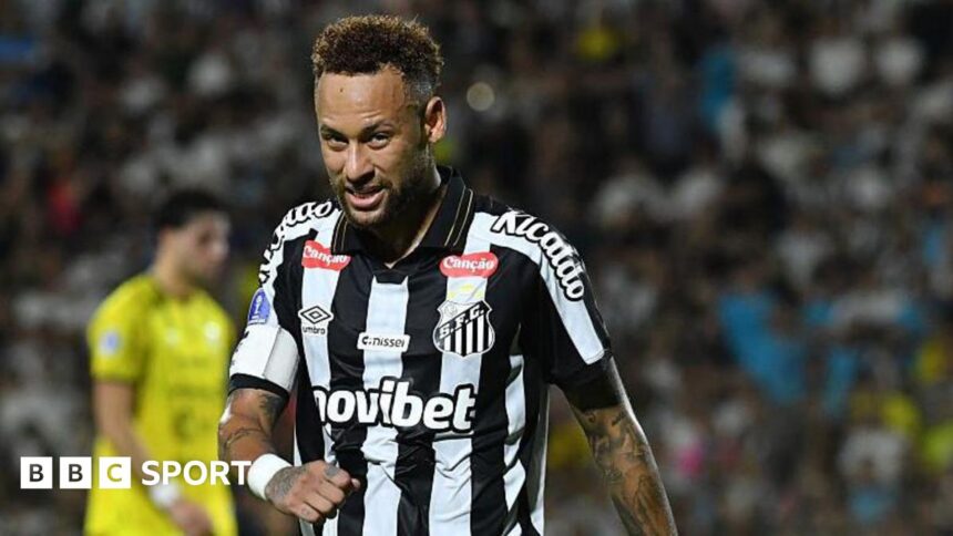 Neymar apologises for slapping teenager Robinho Jr