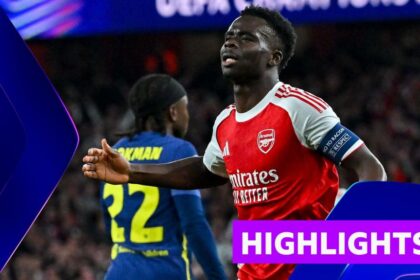 Saka the hero as Arsenal reach first Champions League final in 20 years