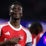Saka reacts fastest to give Arsenal lead against Atletico Madrid