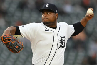 Tigers' Framber Valdez suspended 5 games by MLB for intentionally throwing at Boston's Trevor Story