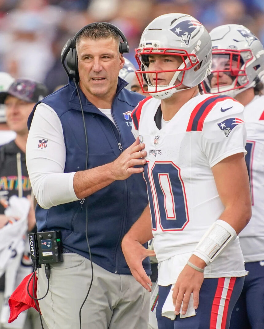 Patriots QB Drake Maye on Mike Vrabel amid controversy: 'A great human being'