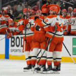 Ducks beat Golden Knights 3-1 to tie second-round series 1-1