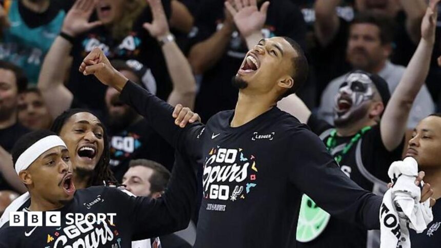 Wembanyama shines as Spurs and Knicks win in play-offs