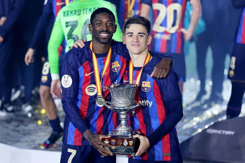 Ousmane Dembele sends Gavi-inspired message after PSG reach another Champions League final
