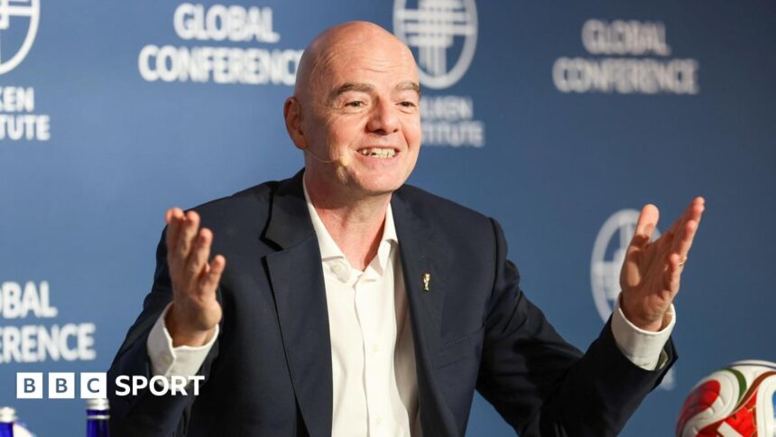 Infantino's hot dog & soft drink pledge over $2m ticket