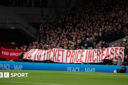 Liverpool reduce planned rise in ticket prices