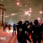 Paris disturbances and 127 arrests mar PSG's Champions League win
